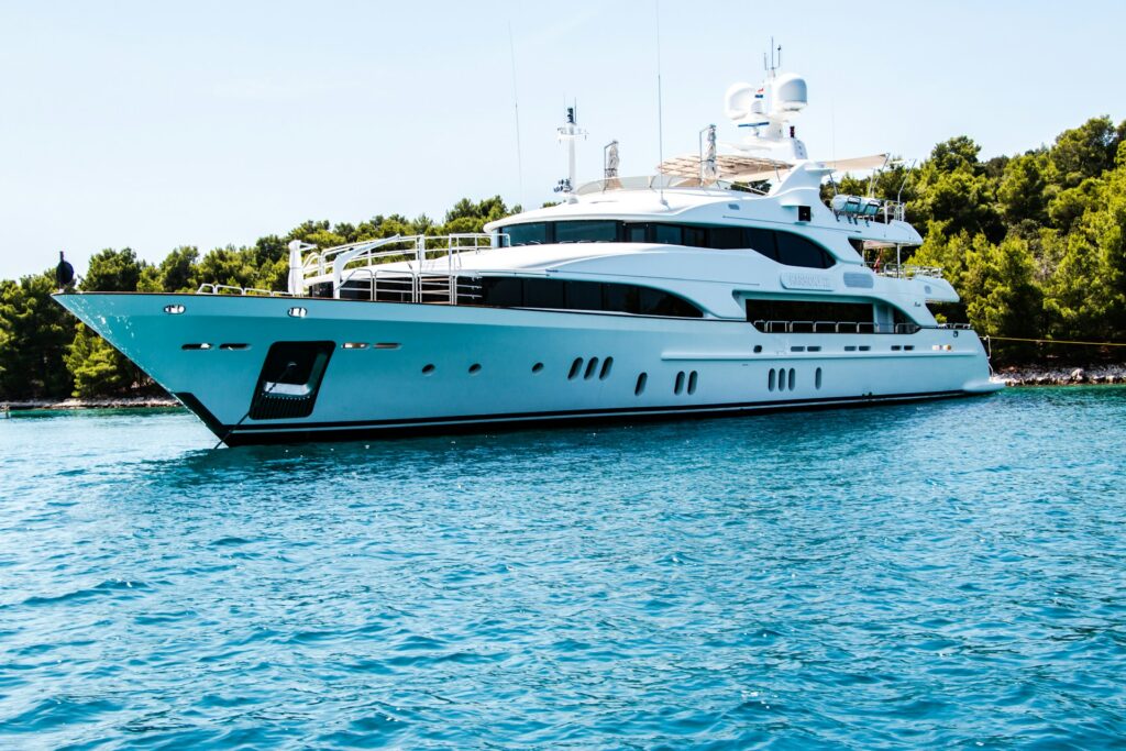 Harmony III yacht on water